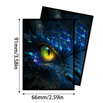4 Styles 60PCS Anime Card Sleeve for PTCG Trading Card, Protector for Trading Card Collection and Enthusiasts,High quality PP