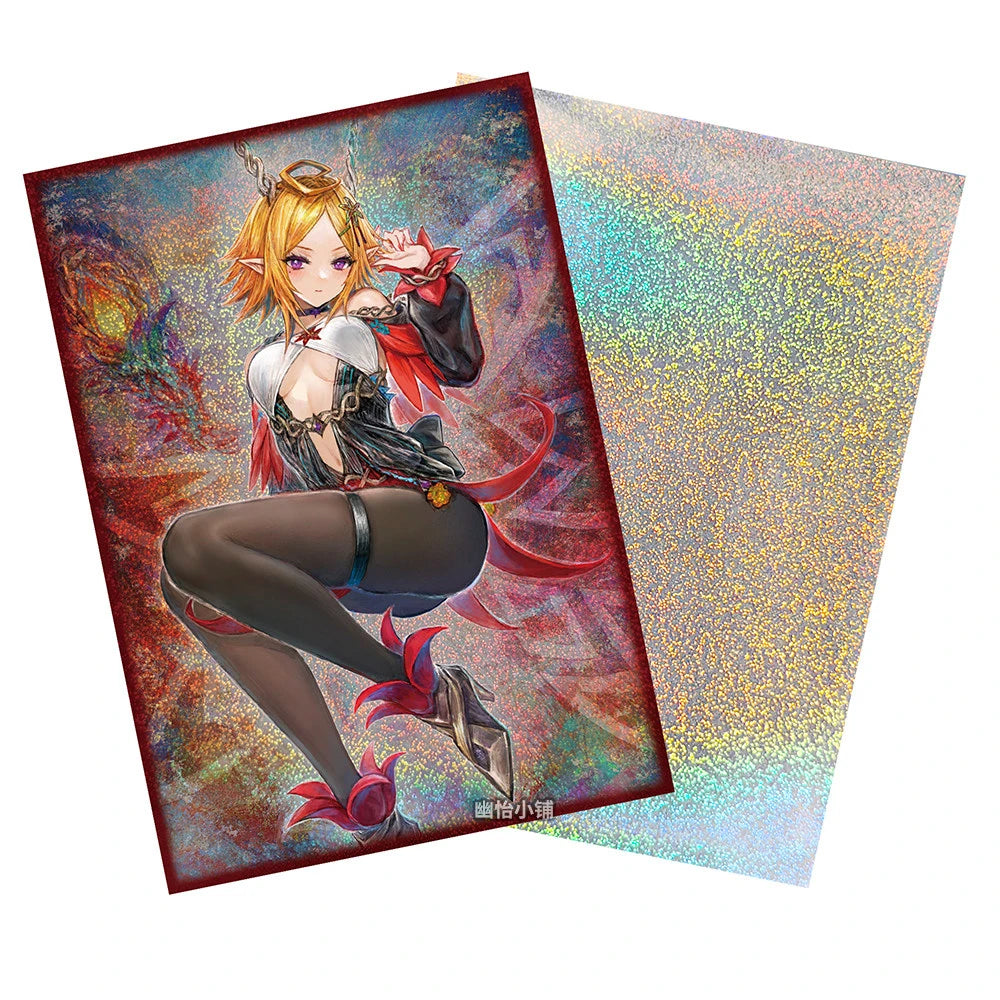 34 Styles 50Pcs/set 63X90Mm Diy Yu-Gi-Oh! Dark Magician Girl Card Sleeves Color Flash Ygo Card Protective Cover Maliss Gift Toy