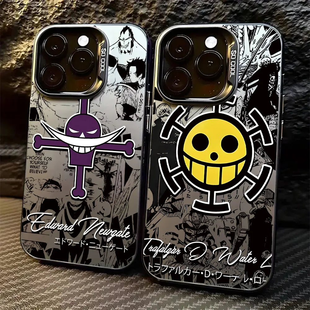New Anime One Piece Phone Case for IPhone 17 17e 16e 16 15 14 13 12 11 Mini Pro Max X XR Air Plus Anti Fall Matte Back Cover