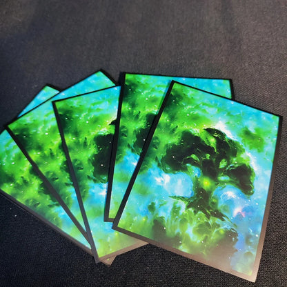 60 PCS 66x91mm Board Game Matte Art Card Sleeves TCG Card Cover Print Trading Card Sleeves for PKM/PTCG/MTG Card Games