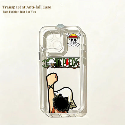 Anime New One Piece Cute Phone Case for IPhone 17e 17 16 16e 15 14 13 12 11 Mini Pro Max X XR XSMax Air Plus Clear Back Cover