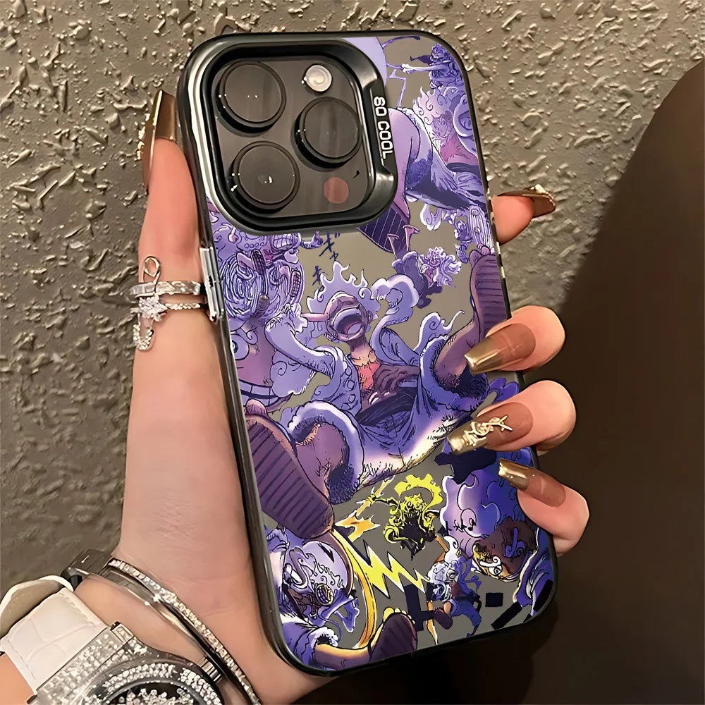Anime One Piece Luffys Cool Phone Case For iPhone 17 17e 16e 16 15 14 13 12 11 Pro Max Air Plus Anti Fall Matte Back Cover