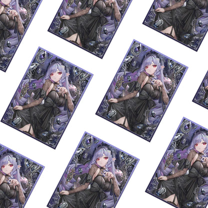 60PCS 67x92mm Standard Size Anime Cartoon Card Sleeves Top Loading Board Game Card Protector for TCG/PTCG/PKM