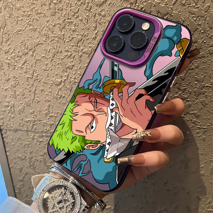 Anime One Piece Luffys Zoros Phone Case for IPhone 17 17e 16e 16 15 14 13 12 11 Pro Max Air Plus Anti Fall Matte Back Cover