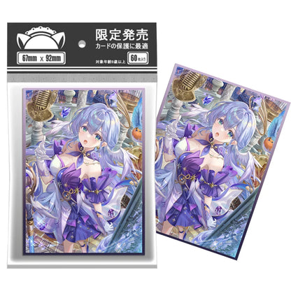 60PCS 67X92mm Two Styles of Anime Sleeves for MGT/PKM/PTCG Top Loading Board Game Card Holder Game Trading Card Protector