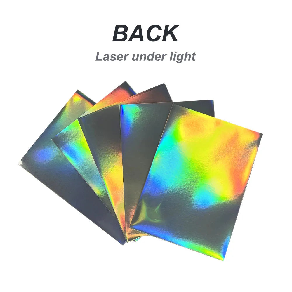 60PCS Holographic Anime Card Sleeves for MTG 67×92mm Top Loading Board Game Card Protector Compatible with TCG/PTCG/PKM