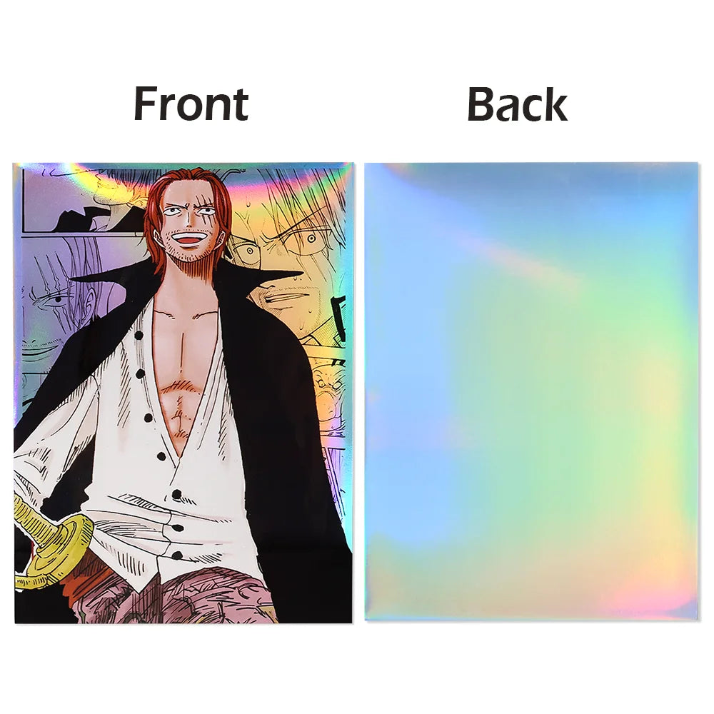 60PCS 67*92mm One Piece Card Sleeves Protector for MTG PTCG Trading Card Sleeves Anime Yamato/ Shanks /Nami OPCG Cards Sleeves