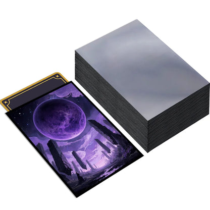 60PCS 66x91mm Standard Size Anime Card Sleeves Matte TCG Trading Card Sleeves for MTG /PKM/ PTCG Board Game Cards