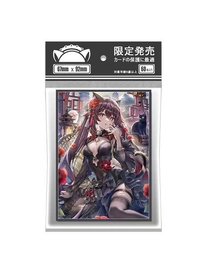 60PCS 67x92mm Limited Amount Art Anime Card Sleeves Board Game Trading Card Protector for MTG/PKM/PTCG Game Cards
