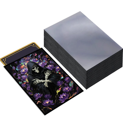  60PCS Standard Size Anime Art Card Sleeves 66x91mm Matte Trading Card Protectors for MTG /PKM/TCG Board Game Cards