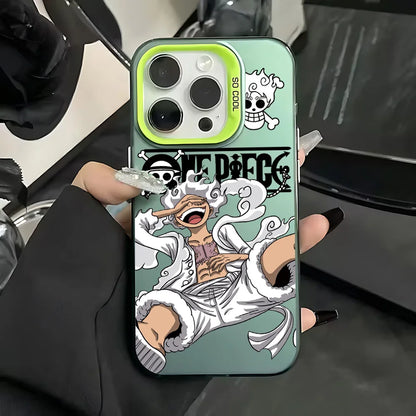Anime One Piece Nika Luffys Phone Case for IPhone 17 17e 16e 16 15 14 13 12 11 Pro Max Air Plus Anti Fall Matte Back Cover