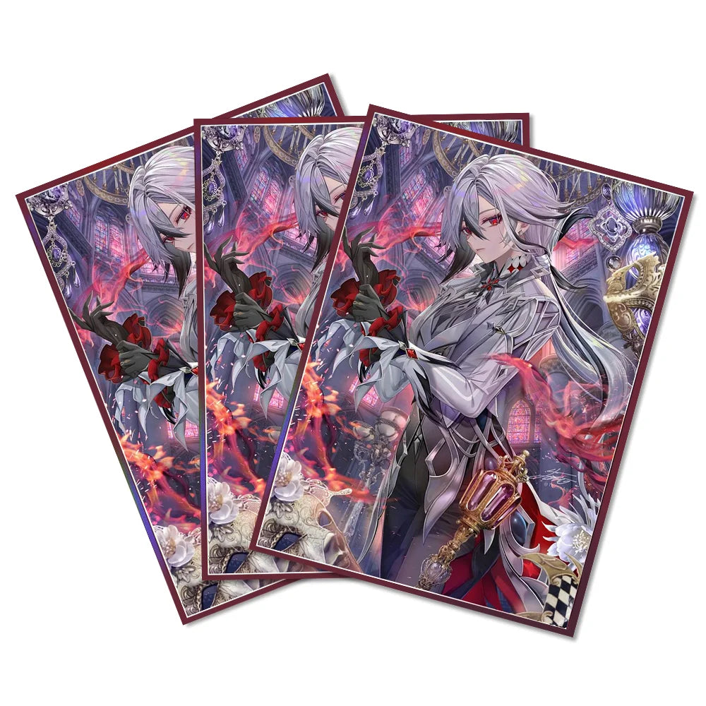 35 Styles 60PCS Standard Size Anime Card Sleeves Protector for PTCG MGT Trading Card Sleeves for Game Card Outer Card Protectors
