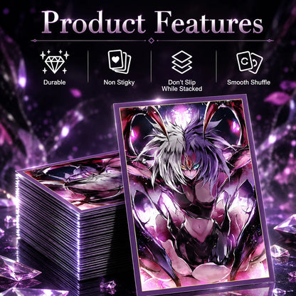 63x90mm 50PCS Illustration Anime Card Sleeves Trading Card Sleeves Japanese Card Protector for YGO Game Cards
