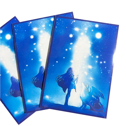 63X90MM 60PCS YGO Japanese Size Card Sleeves Printing World Legacys Contin Board Game Trading Card Sleeves Photo Card Protecter