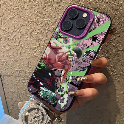 Anime One Piece Luffys Zoros Phone Case for IPhone 17 17e 16e 16 15 14 13 12 11 Pro Max Air Plus Anti Fall Matte Back Cover