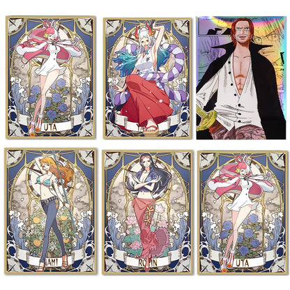 60PCS 67*92mm One Piece Card Sleeves Protector for MTG PTCG Trading Card Sleeves Anime Yamato/ Shanks /Nami OPCG Cards Sleeves