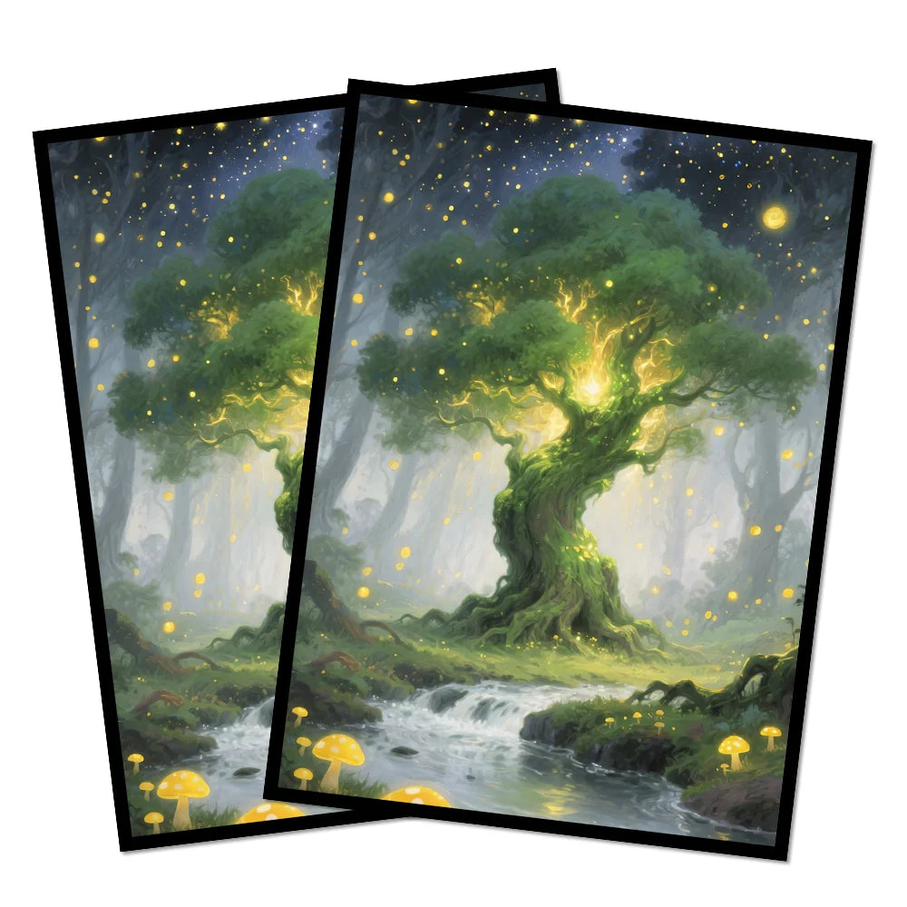 60PCS 66X91mm Standard Size Cartoon Anime Card Sleeves Board Game Trading Card Protector for MGT/PKM/PTCG Card