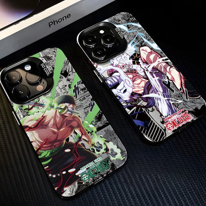 Anime One Piece Luffys Zoros Phone Case for IPhone 17 17e 16e 16 15 14 13 12 11 Pro Max Air Plus Anti Fall Matte Back Cover