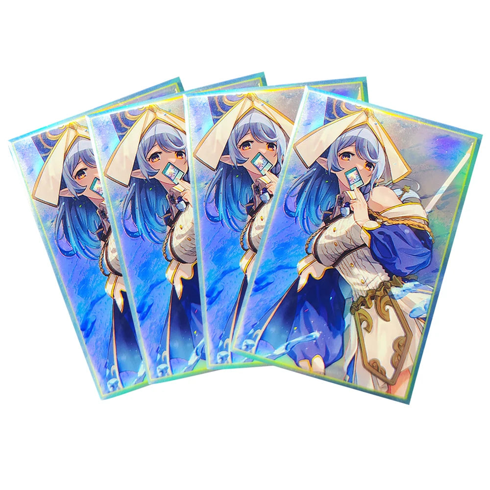 50PCS 63x90mm Trading Card Sleeves Printing Anime Card Sleeves Perfect fit YGO Card Protector Game Cards as Halloween Toy Gifts