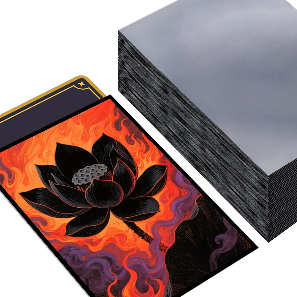 60PCS 66X91mm 4 Styles Standard Size Printing Anime Card Sleeves for MGT Board Game Trading Card The Best Gift for Collector