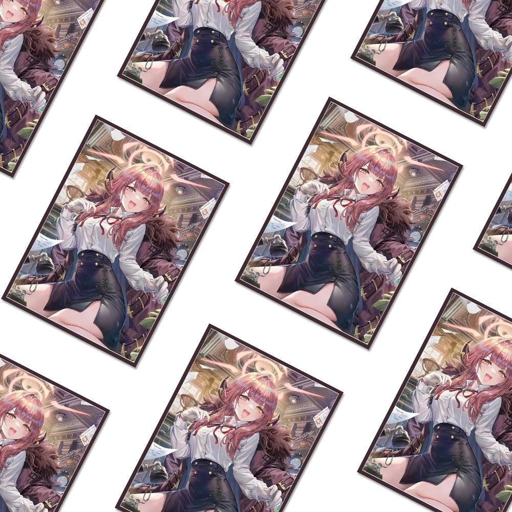 60PCS 67x92mm Anime Card Sleeves Board Game Cards Protector PTCG Cards Shield Card Cover for PTCG/MGT Trading Cards
