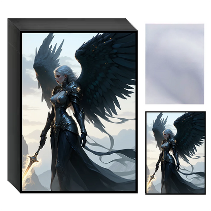 60pcs 66x91mm Multiple Styles Cool Anime Card Sleeves, Perfect for PTCG/Trading Cards, Board Game /Collection Cards Protector