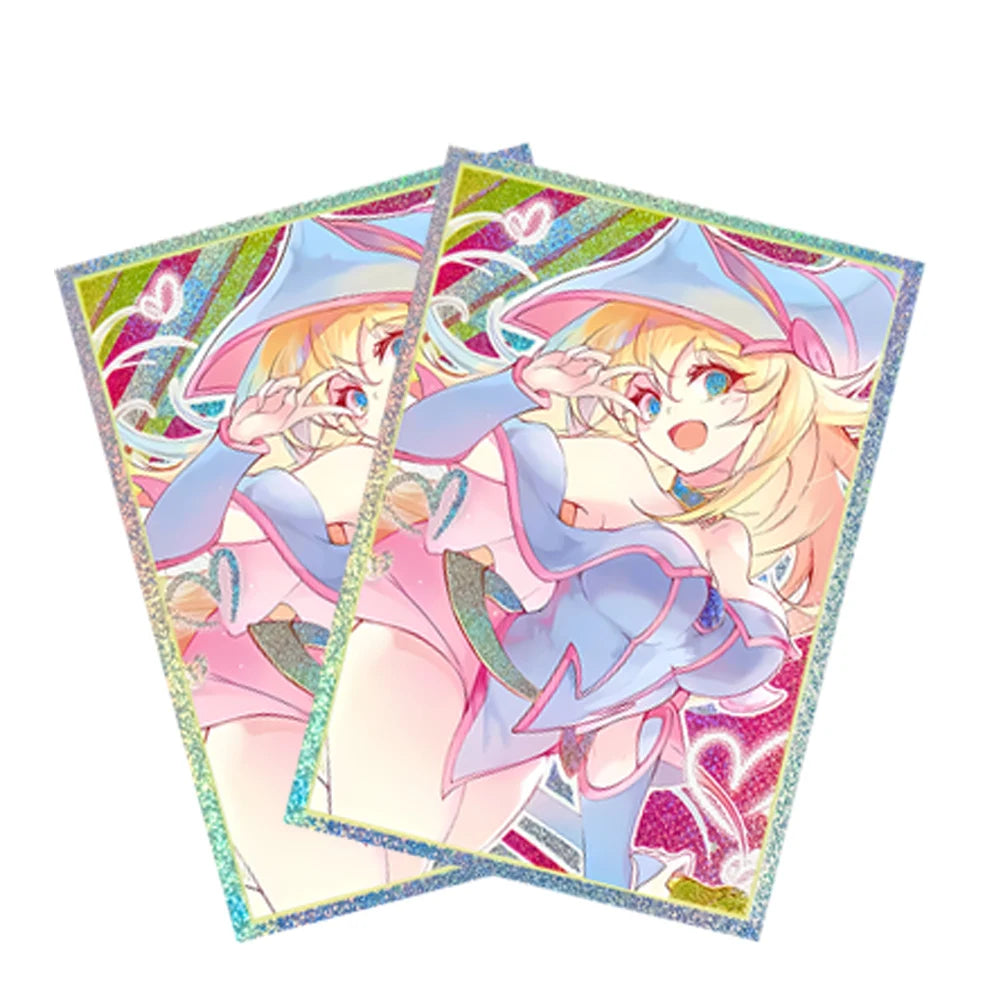 50PCS 63x90mm 16 Styles Anime Card Sleeve for YGO Game Cards Collection Player's Favorite Cartoon Sleeves Year-end Special Offer