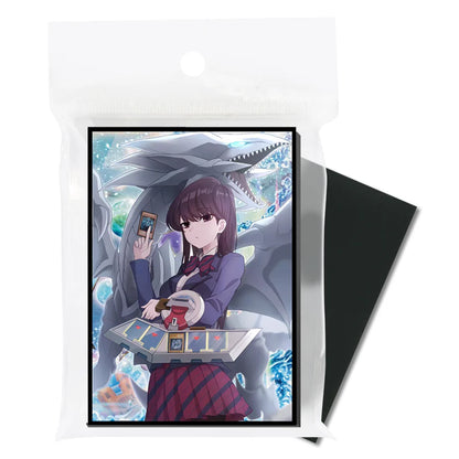 50PCS 63x90mm 16 Styles Anime Card Sleeve for YGO Game Cards Collection Player's Favorite Cartoon Sleeves Year-end Special Offer