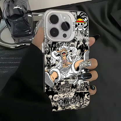 Anime One Piece Luffys Cool Phone Case For iPhone 17 17e 16e 16 15 14 13 12 11 Pro Max Air Plus Anti Fall Matte Back Cover