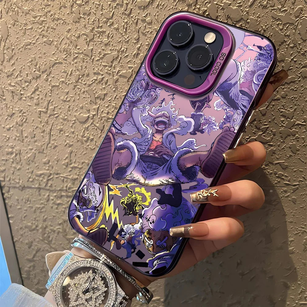 Anime One Piece Luffys Cool Phone Case For iPhone 17 17e 16e 16 15 14 13 12 11 Pro Max Air Plus Anti Fall Matte Back Cover