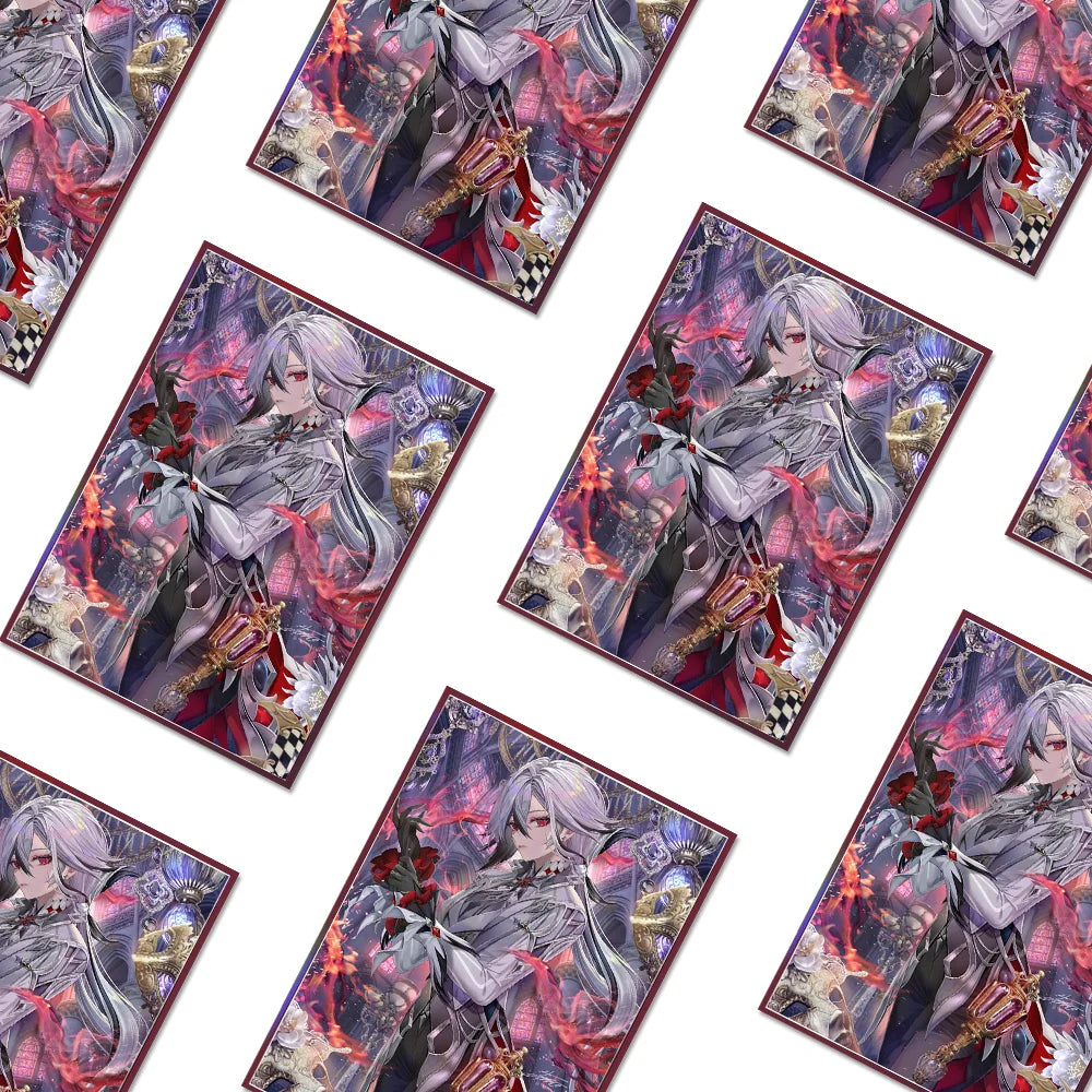 60PCS 67x92mm Standard Size Anime Card Sleeves Board Game Cards Protector PTCG Cards Shield Card Cover for MGT/TCG Trading Card
