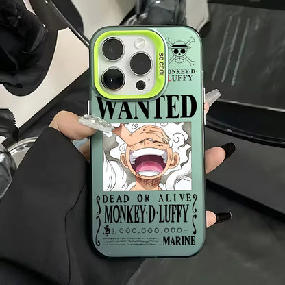 Anime One Piece Nika Luffys Phone Case for IPhone 17 17e 16e 16 15 14 13 12 11 Pro Max Air Plus Anti Fall Matte Back Cover