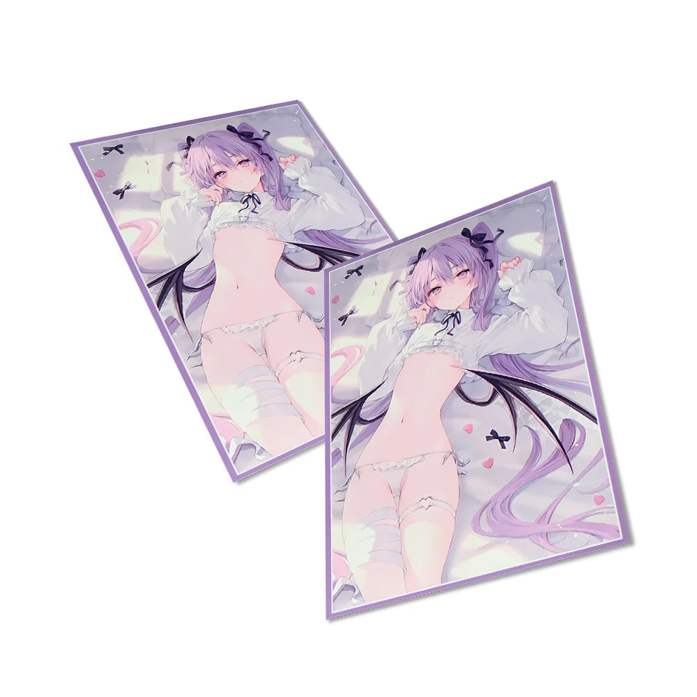 60 PCS 67X92mm Practical Art Anime Card Sleeves for MTG/PKM Top Loading Board Game Card Holder Game Trading Card Protector