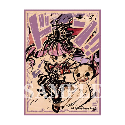 60pcs 67x92mm 5 Styles Holographic Anime Card Sleeves Board Game Card Protector Shield Double Card Cover for MTG Trading Card