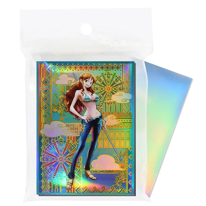60PCS One Piece Nami /Yamato/Roronoa Zoro Card Sleeves for PTCG MGT Card Protector Game Card Sleeves 67x92mm OPCG Card Sleeves