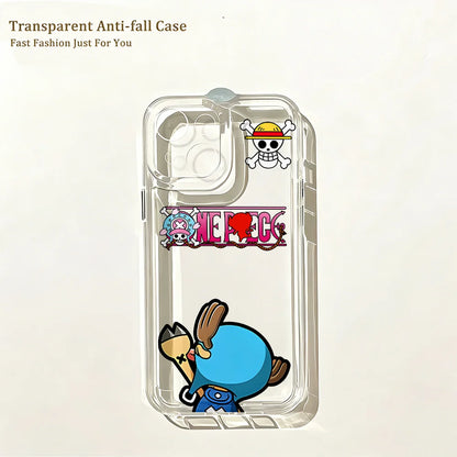 Anime New One Piece Cute Phone Case for IPhone 17e 17 16 16e 15 14 13 12 11 Mini Pro Max X XR XSMax Air Plus Clear Back Cover