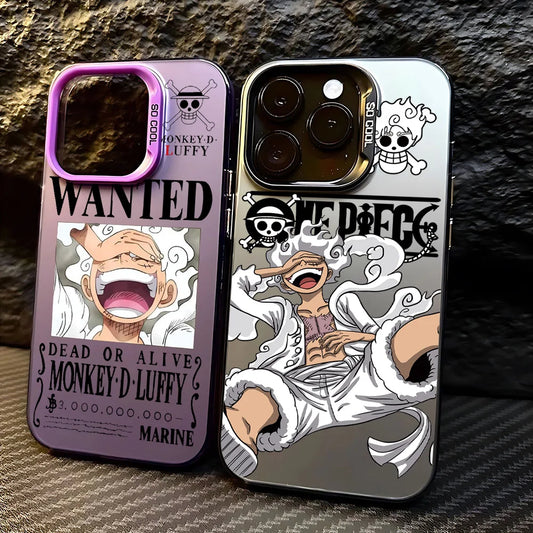Anime One Piece Nika Luffys Phone Case for IPhone 17 17e 16e 16 15 14 13 12 11 Pro Max Air Plus Anti Fall Matte Back Cover