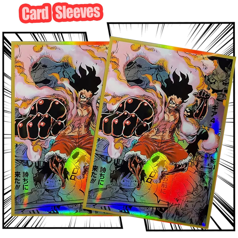 67*92mm 60PCS One Piece Luffy Yamato Card Sleeves for PTCG MGT OPCG Trading Cards Collection Card Protector High Quality