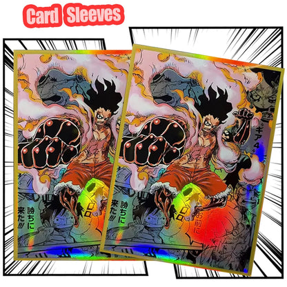 67*92mm 60PCS One Piece Luffy Yamato Card Sleeves for PTCG MGT OPCG Trading Cards Collection Card Protector High Quality