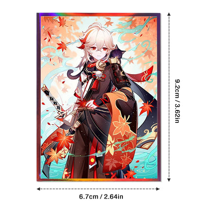 60PCS 67x92mm Standard Size TCG Card Sleeve Protector Anime Card Sleeves Board Game Cards Protector PTCG Cards Shield