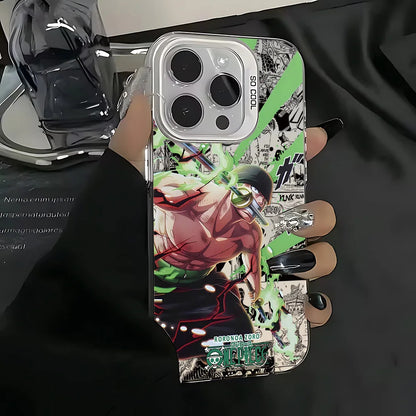 Anime One Piece Luffys Zoros Phone Case for IPhone 17 17e 16e 16 15 14 13 12 11 Pro Max Air Plus Anti Fall Matte Back Cover
