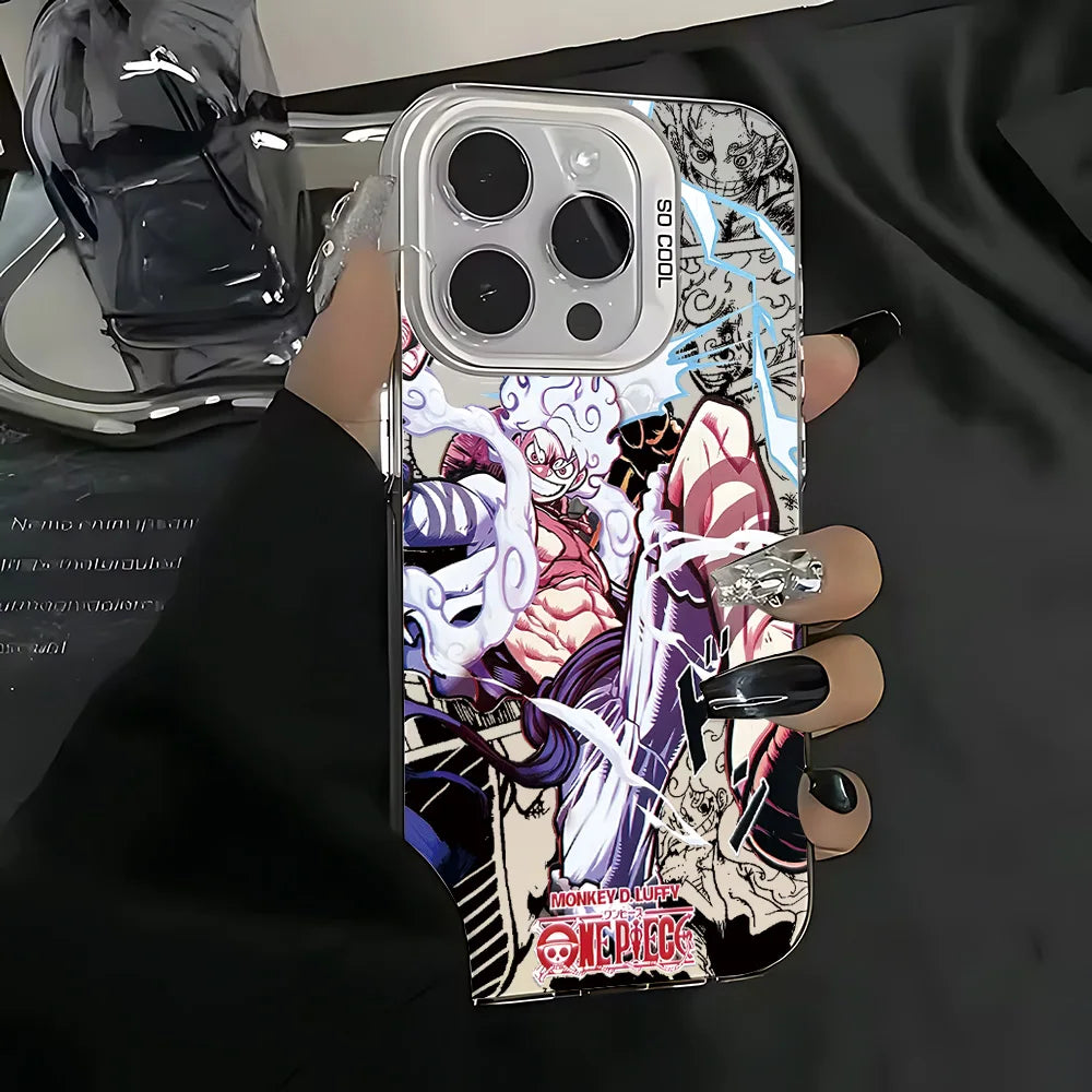 Anime One Piece Luffys Zoros Phone Case for IPhone 17 17e 16e 16 15 14 13 12 11 Pro Max Air Plus Anti Fall Matte Back Cover