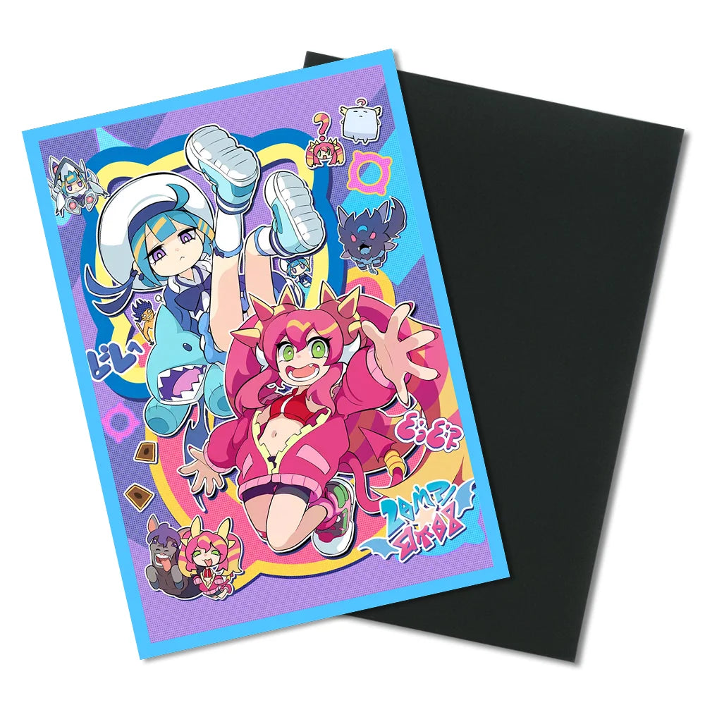 63X90mm 50PCS Unique Japanese Size Anime Card Sleeves Cartoon Card Protector for YGO Card Inner Trading Card Sleeves