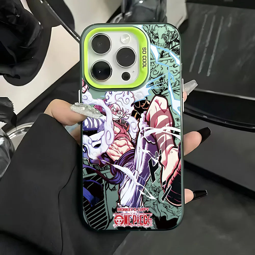Anime One Piece Luffys Zoros Phone Case for IPhone 17 17e 16e 16 15 14 13 12 11 Pro Max Air Plus Anti Fall Matte Back Cover