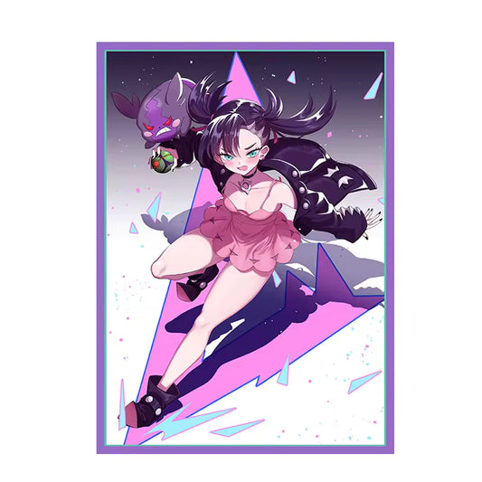 60 PCS Marnie & Morpeko Holographic Card Sleeves