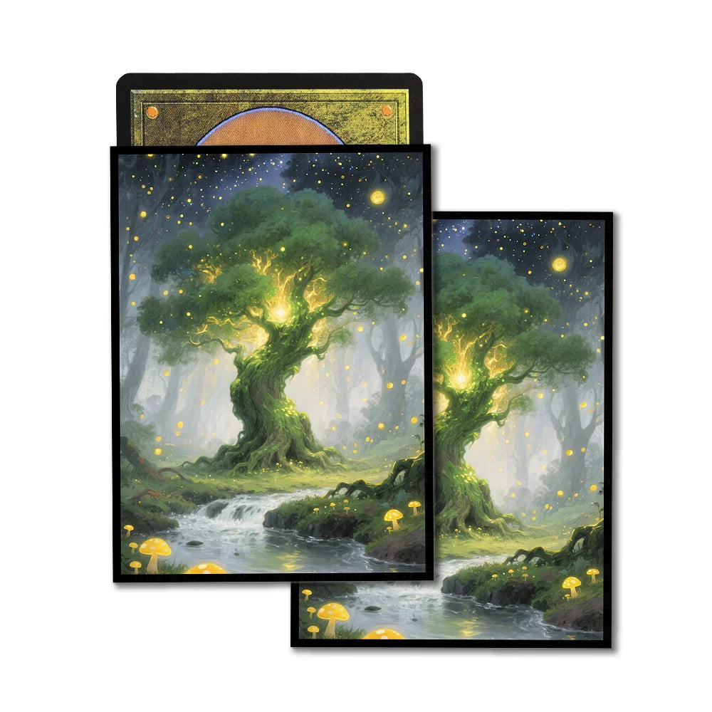 60PCS 66X91mm Standard Size Cartoon Anime Card Sleeves Board Game Trading Card Protector for MGT/PKM/PTCG Card