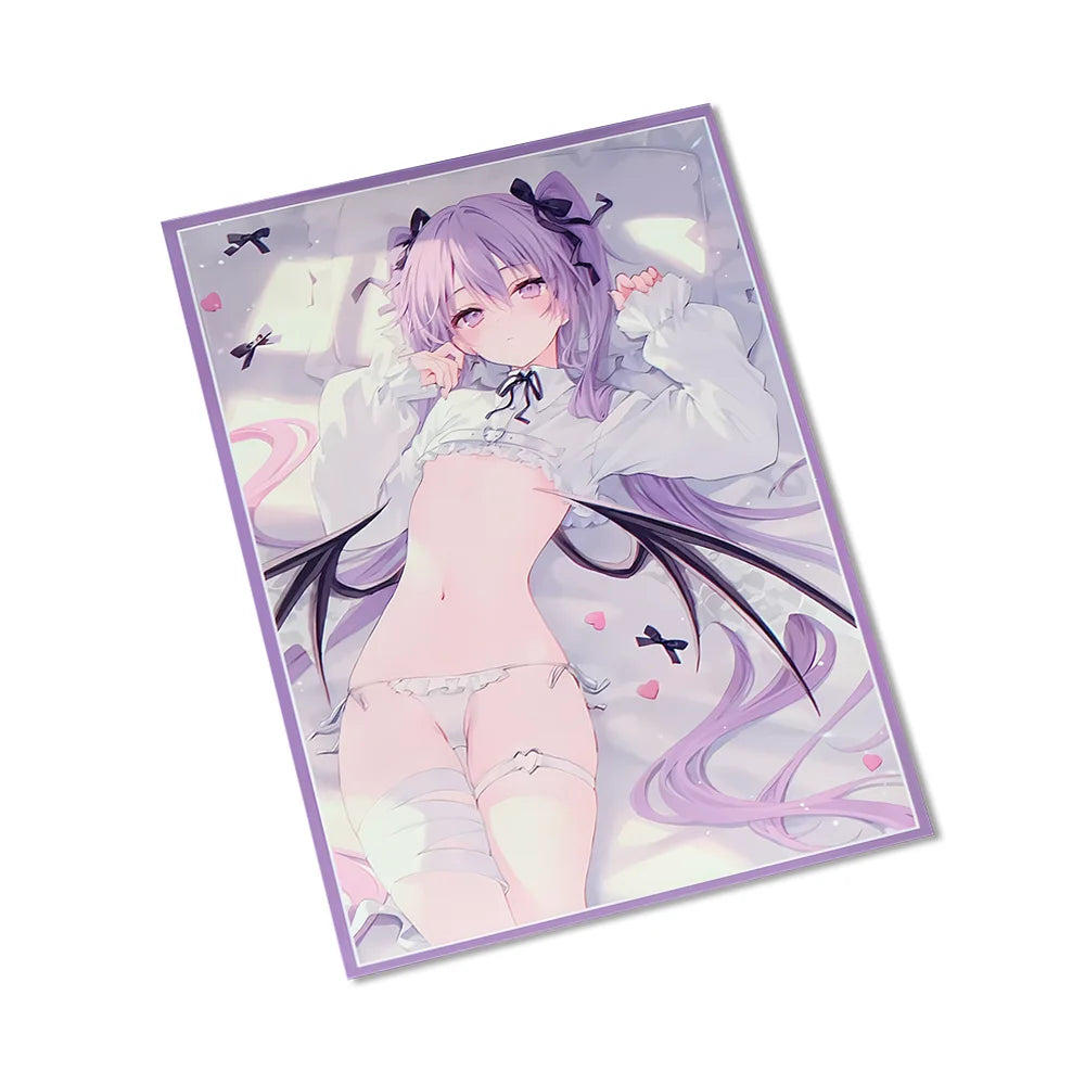 60 PCS 67X92mm Practical Art Anime Card Sleeves for MTG/PKM Top Loading Board Game Card Holder Game Trading Card Protector
