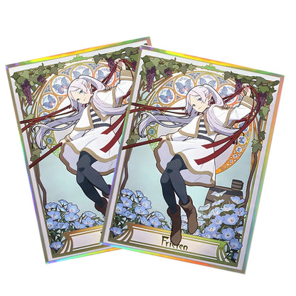 60PCS Standard Size Anime Card Sleeves Protector for PTCG MGT Trading Card Star Photo Table Game Best Gift