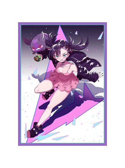 66*91mm Anime Card Sleeves for PTCG/Game Card 50PCS Standard Size Trading Card/Collection Card Sleeves