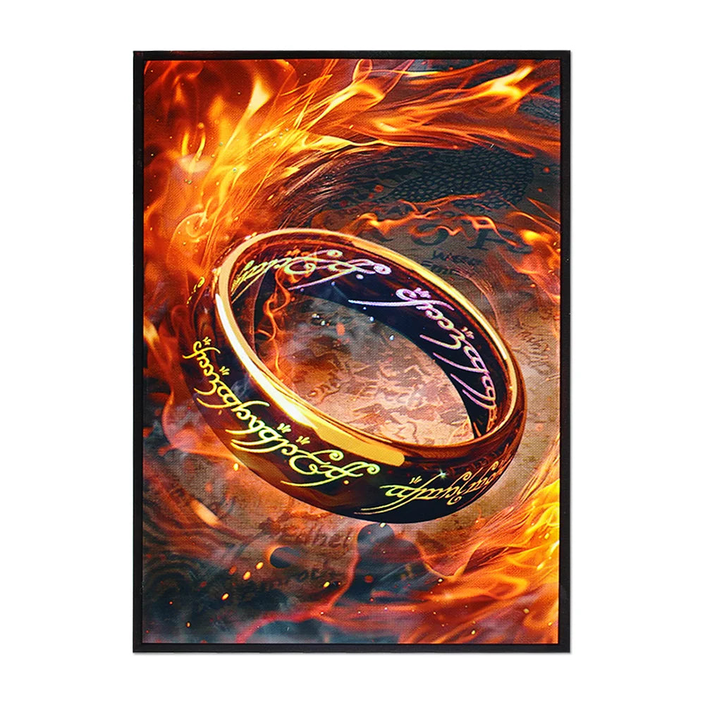 66X91mm 60PCS Standard Size Art Anime Card Sleeves MGT/PTCG Game Top Loading Board Game Trading Card Protector Christmas Gift